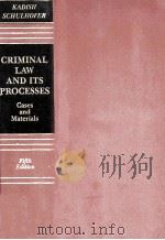 CRIMINAL LAW AND ITS PROCESSES CASES AND MATERIALS FIFTH EDITION（1988 PDF版）
