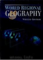 WORLD REGIONAL GEOGRAPHY   1989  PDF电子版封面  0030053714   