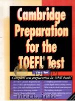 CAMBRIDGE PREPARATION FOR THE TOEFL TEST   1992  PDF电子版封面  052136745X  JOLENE GEAR 