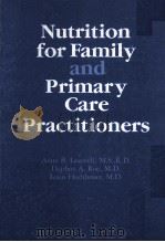 NUTRITION FOR FAMILY AND PRIMARY CARE PRACTITIONERS（1986 PDF版）