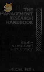 THE MANAGEMENT RESEARCH HANDBOOK（1990 PDF版）