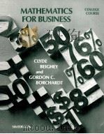 MATHEMATICS FOR BUSINESSS   1974  PDF电子版封面  0070043701   