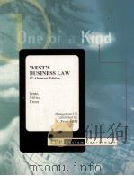 WEST'S BHUSINESS LAW 6TH ALERNATE EDITION   1996  PDF电子版封面    GAYLORD A.JENTZ 