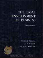 THE LEGAL ENVIRONMENT OF BUSINESS THIRD EDITION   1987  PDF电子版封面  0314650245   