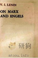 ON MARX AND ENGELS（1975 PDF版）