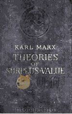 THEORIES OF SURPLUS VALUE PART I（ PDF版）