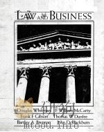 LAW AND BUSINESS   1986  PDF电子版封面  0394339622   