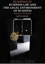 READINGS IN BUSINESS LAW AND THE LEGAL ENVIRONMENT OF BUSINESS SECOND EDITION   1993  PDF电子版封面  0070700044   