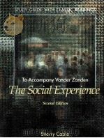 STUDY GUIDE WITH CLASSIC READINGS TO ACCOMPANY THE SOCIAL EXPERIENCE SECOND EDITION（1990 PDF版）