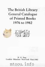 THE BRITISH LIBRARY GENERAL CATALOGUE OF PRINTED BOOKS 1976 TO 1982 28（1979 PDF版）