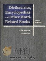 DICTIONARIES ENCYCLOPEDIAS AND OTHER WORD RELATED BOOKS 3RD EDITION VOLUME ONE ENGLISH BOOK（1981 PDF版）