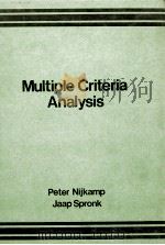 MULTIPLE CRITERIA ANALYSIS（1981 PDF版）