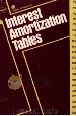 INTEREST AMORTIZATION TABLES   1976  PDF电子版封面  007019680X  JACK C.ESTES 