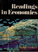 READINGS IN ECONOMICS   1968  PDF电子版封面    HEINZ KOHLER 