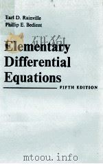 ELEMENTARY DIFFERENTIAL EQUATIONS FIFTH EDITION（1972 PDF版）