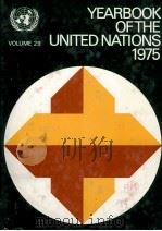 YEARBOOK OF THE UNITED NATIONS 1975 VOLUME 29   1978  PDF电子版封面     