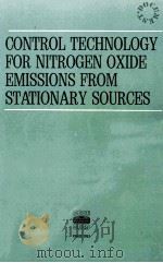 CONTROL TECHNOLOGY FOR NITROGEN OXIDE EMISSIONS FROM STATIONARY SOURCES（1983 PDF版）