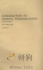 INTRODUCTION TO GENERAL PHARMACOLOGY SECOND EDITION（1978 PDF版）