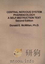 CENTRAL NERVOUS SYSTEM PHARMACOLOGY:A SELF INSTRUCTION TEXT SECOND EDITION（1974 PDF版）