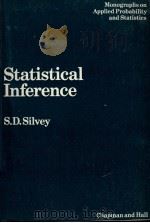 STATISTICAL INFERENCE   1975  PDF电子版封面  0412138204   