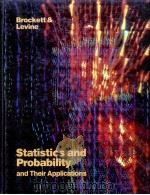 STATISTICS PROBABILITY THEIR APPLICATIONS   1984  PDF电子版封面     