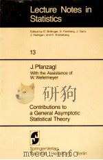 LECTURE NOTES IN STATISTICS 13（1982 PDF版）