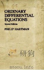 ORDINARY DIFFERENTIAL EQUATIONS SECOND EDITION（1981 PDF版）
