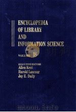ENCYCLOPEDIA OF LIBRARY AND INFORMATION SCIENCE VOLUME 18（1968 PDF版）