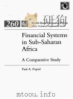 FINANCIAL SYSTEMS IN SUB SAHARAN AFRICA A COMPARATIVE STUDY（1994 PDF版）