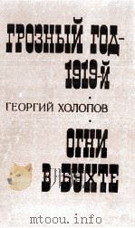 ГРОЗНЫЙ ГОД — 1919-Й. ОГНИ В БУХТЕ   1986  PDF电子版封面    ГЕОРГИЙ КОНСТАНТИНОВИЧ ХОЛОПОВ 