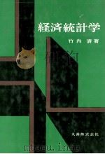 経済統計学   1979  PDF电子版封面    竹内清 