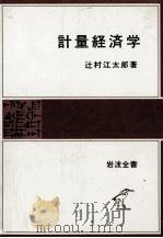 計量経済学   1981  PDF电子版封面    辻村江太郎 