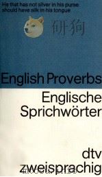 ENGLISH PROVERBS ENGLISCHE SPRICHW?RTER   1977  PDF电子版封面     
