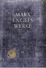KARL MARX FRIEDRICH ENGELS BAND 11   1961  PDF电子版封面     