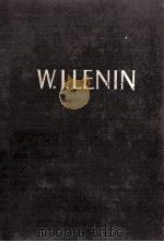 AUSGEW?HLTE WERKE BAND I   1960  PDF电子版封面    W.I.LENIN 