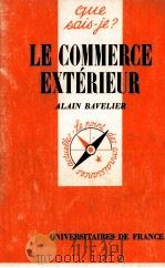 LE COMMERCE EXTéRIEUR（1980 PDF版）