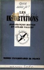 LES IMPORTATIONS   1982  PDF电子版封面    JEAN-FRANOIS BOITTIN ET GéRARD 