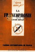 AL FRANCOPHONIE   1983  PDF电子版封面    XAVIER DENIAU 