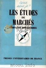 LES éTUDES DE MARCHéS   1966  PDF电子版封面    FERNAND BOUQUEREL 