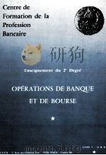 OPéRATIONS DE BANQUE ET DE BOURSE（ PDF版）