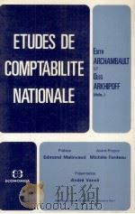 ETUDES DE COMPTABILITE NATIONALE   1986  PDF电子版封面     