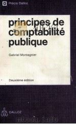 PRINCIPES DE COMPTABILITé PUBLIQUE   1981  PDF电子版封面     