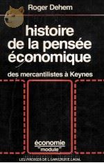 HISTOIRE DE LA PENSéE éCONOMIQUE（1984 PDF版）