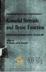 GONADAL STEROIDS AND BRAIN FUNCTION（1980 PDF版）