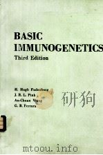 BASIC IMMUNOGENETICS THIRD EDITION   1984  PDF电子版封面  0195034058   