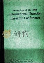 PROCEEDINGS OF THE 1983 INTERNATIONAL NARCOTIC RESEARCH CONFERENCE VOLUME33 SUPPLEMENTⅠ（1983 PDF版）