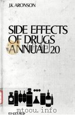 SIDE EFFECTS OF DRUGS ANNUAL 20 A WORLDWIDE YEARLY SURVEY OF NEW DATA AND TRENDS（1997 PDF版）