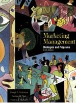 MARKETING MANAGEMENT:STRATEGIES AND PROGRAMS SIXTH EDITION   1997  PDF电子版封面  007049097X  JOSEPH P.GUILTINAN GORDON W.PA 