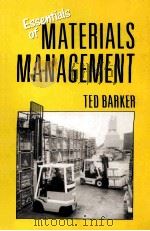 Essentials of materials management   1989  PDF电子版封面  0070841977  Ted Barker 