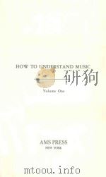 How to understand music:concise course of musical culture   Fifth edition（1971 PDF版）